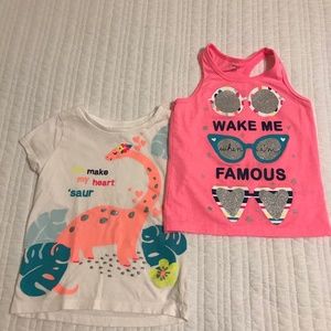 Carter's Tee & Tank - 5T